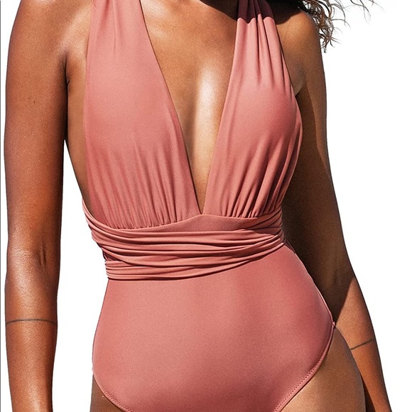 Cupshe Other - Cupshe Self Tie One Piece Swimsuit
